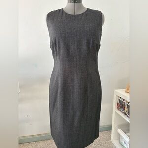 Boss Dirusa Wool Blend Sheath Dress